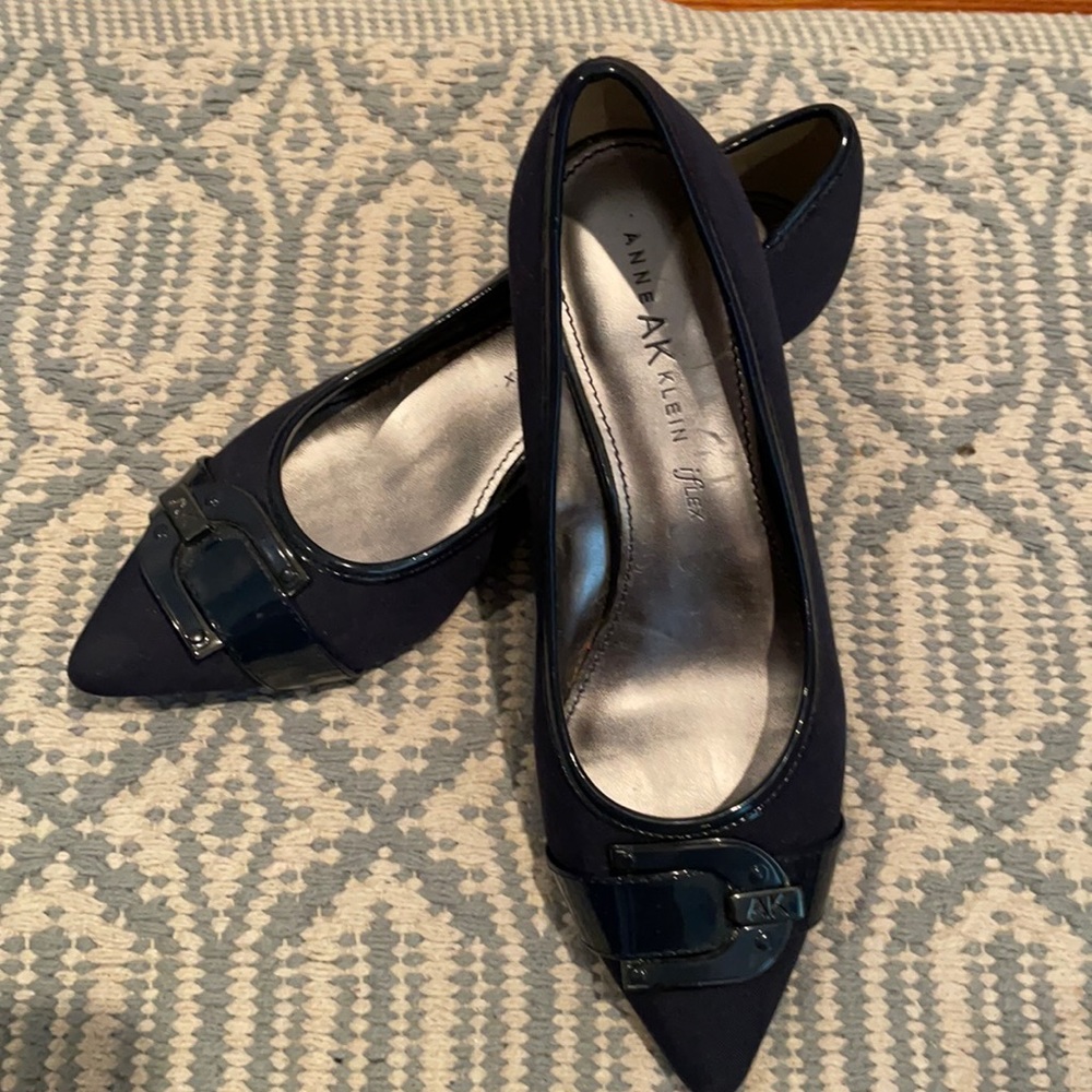 Navy shoes